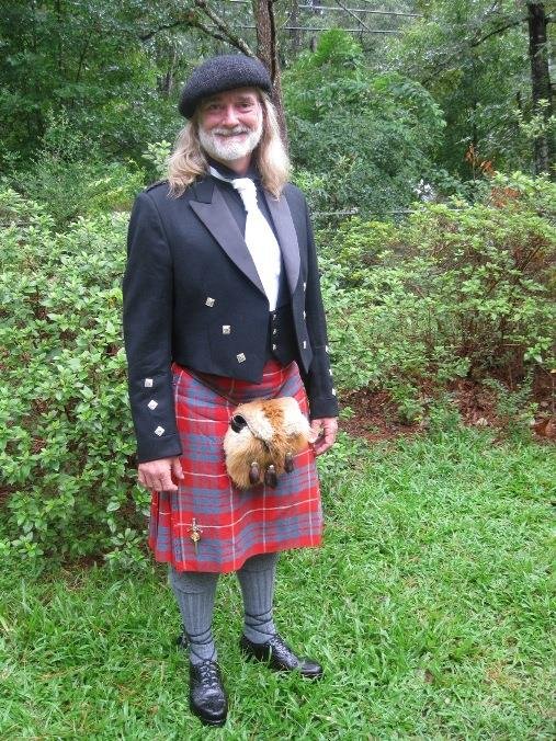 man in kilt